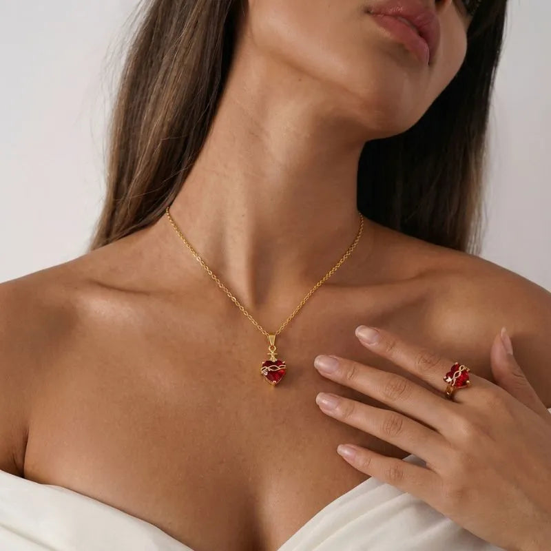 Set Sagrado Corazón + Caja de Lujo de Regalo