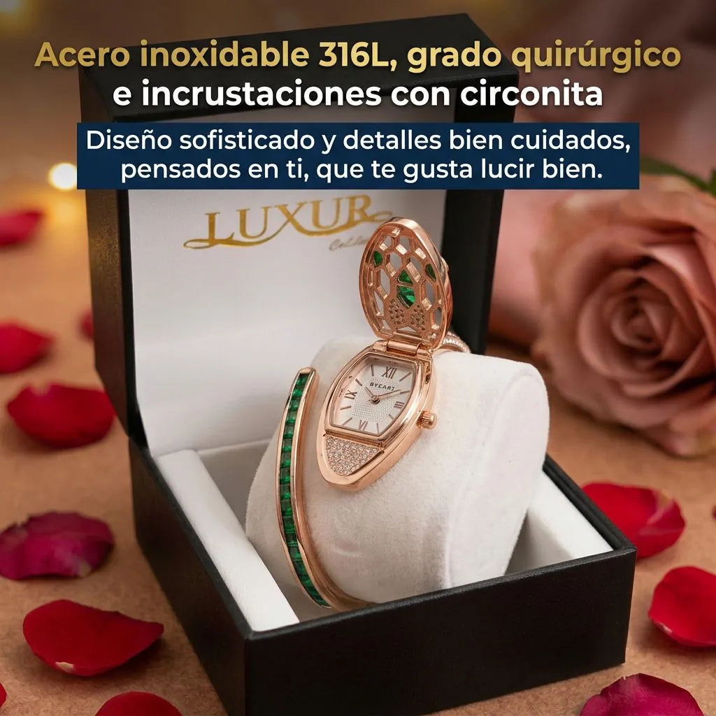 RELOJ LUXUR SNAKE