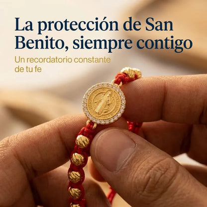 2 PULSERAS SAN BENITO ROJAS BALIN 6MM