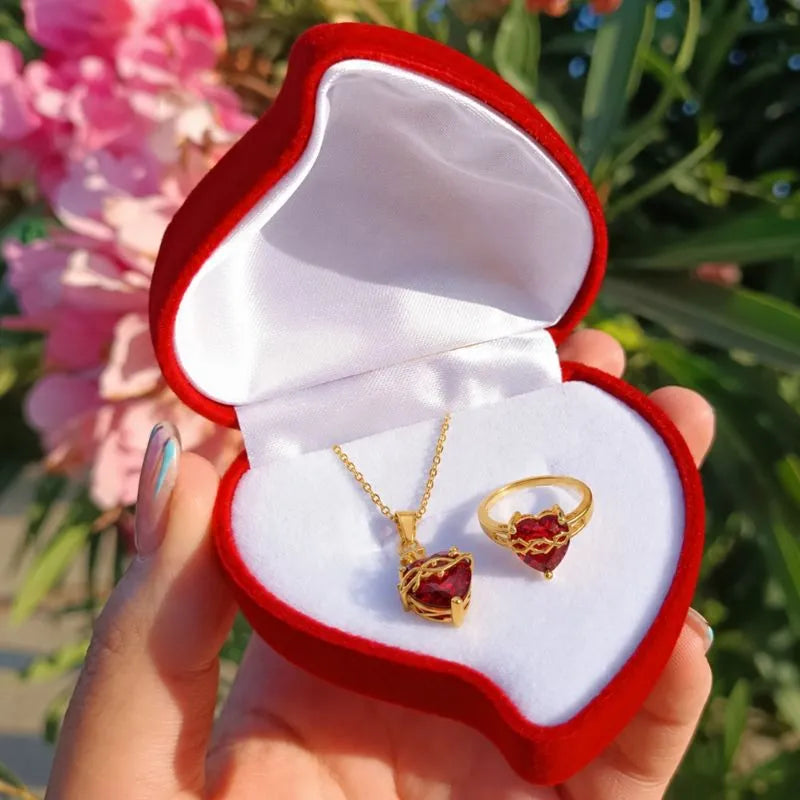 Set Sagrado Corazón + Caja de Lujo de Regalo