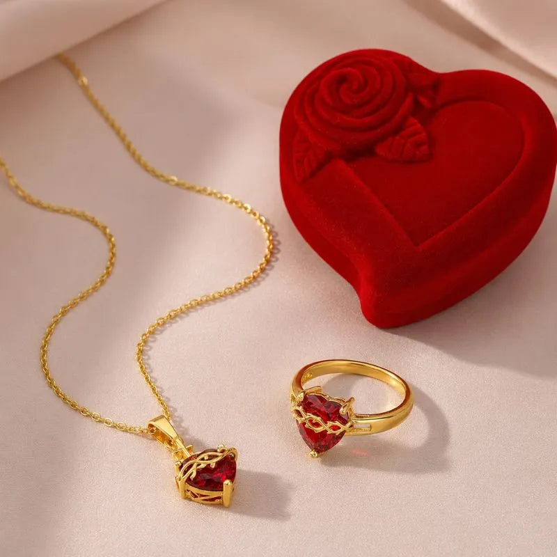 Set Sagrado Corazón + Caja de Lujo de Regalo