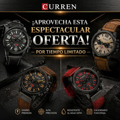 Reloj Curren 8314 Cuarzo + Caja de Regalo