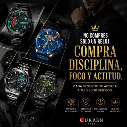 Reloj Curren 8402 Cuarzo Acero