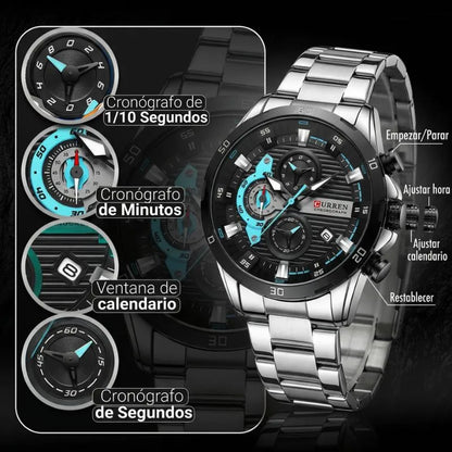Reloj Curren 8402 Cuarzo Acero