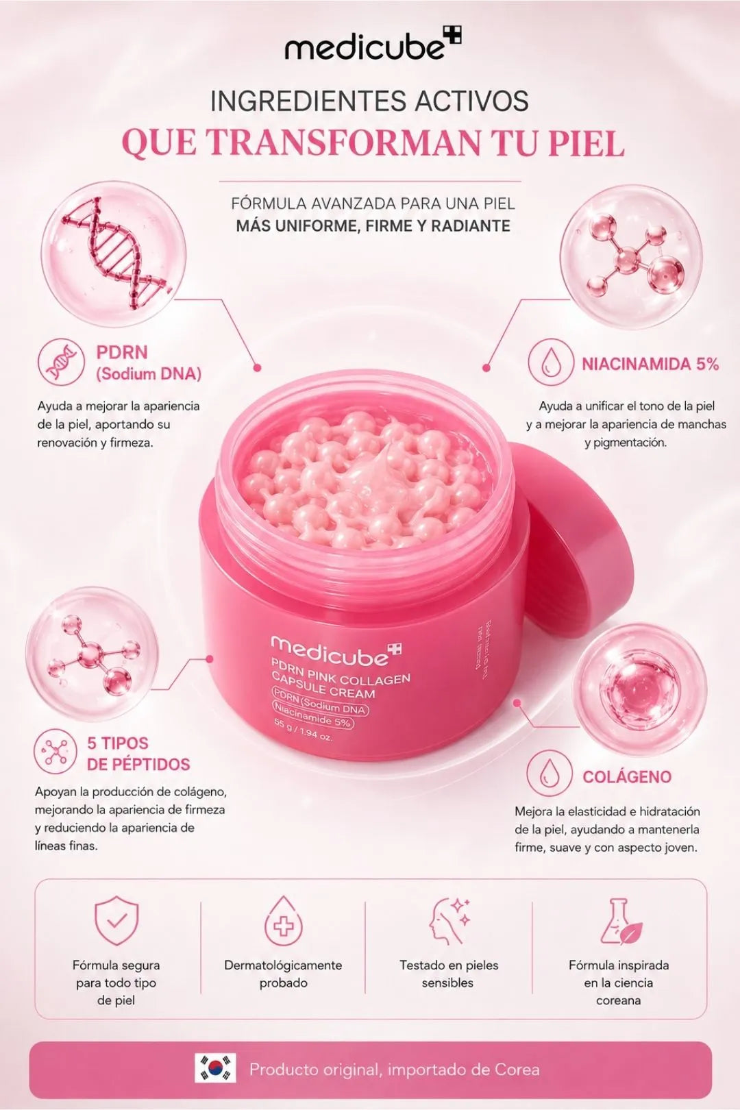 Tu piel mas hidratada, luminosa y con efecto glow skin