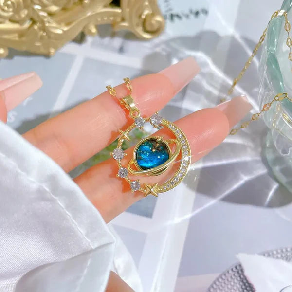 Collar Saturno Planeta