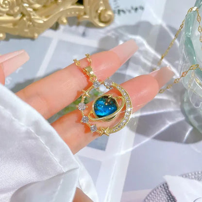 Collar Saturno Planeta